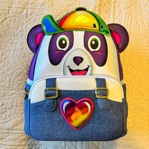Loungefly Painter Panda Backpack